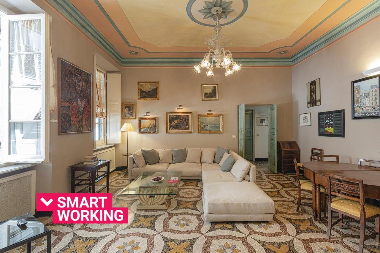 Fancy Apartment In Palazzo Grimaldi By Wonderful Italy Genova Eksteriør billede